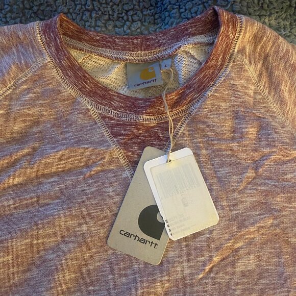 Carharrt Work In Progress "Slash Sweat" Crewneck sz men's L - Picture 4 of 11